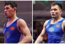 Бекзат Алмаз уулу и Орозбек Токтомамбетов стали чемпионами Азии по борьбе