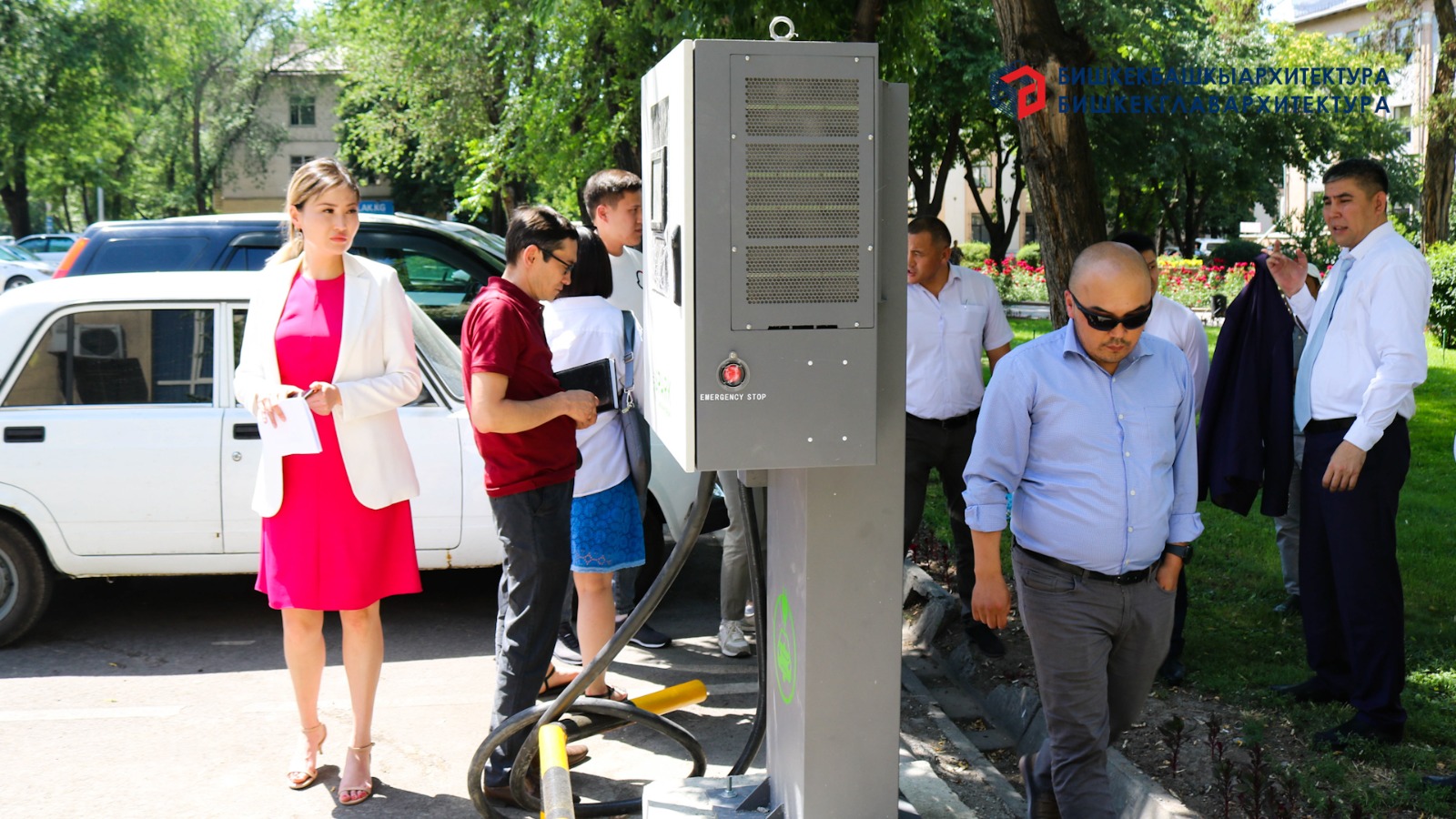 WhatsApp Image 2023 06 15 at 11.45.30 Две зарядные станции для электромобилей установили в Бишкеке