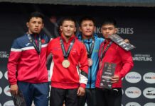 Алмаз Сманбеков выиграл золото рейтингового турнира в Бишкеке