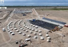 Церемония закладки капсулы под строительство города Асман — прямой эфир