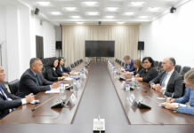 Таалатбек Масадыков встретился с замминистра иностранных дел Великобритании