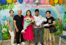 В Бишкеке родился малыш-богатырь