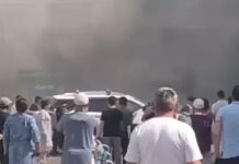 ВИДЕО: На Дордое пожар