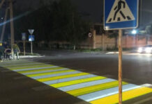 В Бишкеке в этом году появятся около 60 «светящихся» пешеходных переходов