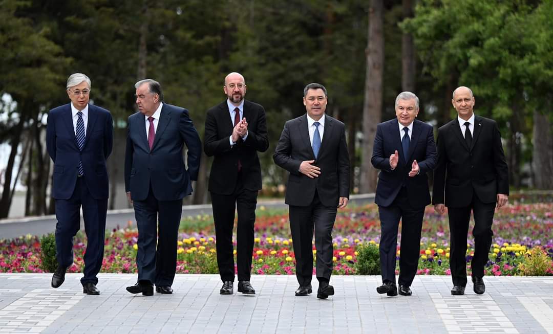 img 20230602 wa0093 ФОТО: Жапаров провел официальный прием для глав государств ЦА и президента ЕС