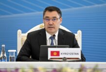 Жапаров: “Кытай-Кыргызстан-Өзбекстан” темир жолун куруу боюнча стратегиялык долбоор өзгөчө мааниге ээ