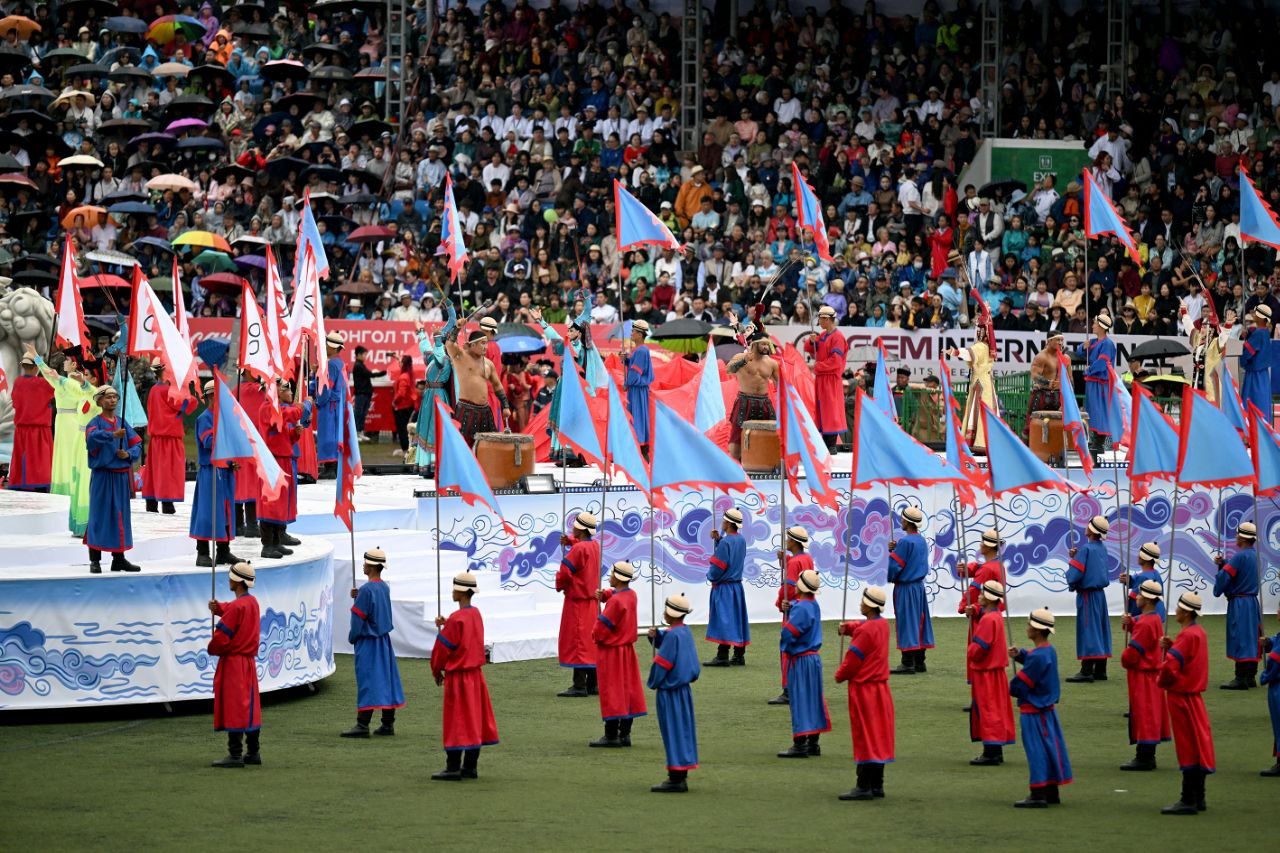0564b4df ab34 44bc 8f05 5a07a3392a12 Жапаров и первая леди приняли участие в открытии национального праздника Монголии