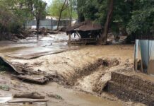 Штормовое предупреждение: в горных и предгорных районах селеопасно