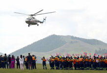 Садыр Жапаров в рамках госвизита в Монголию прибыл в город Эрдэнэт  