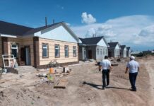 Завершается строительство соцгородка в Бишкеке — фото