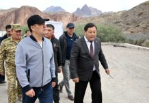 Садыр Жапаров поручил модернизировать АПП «Иркештам»