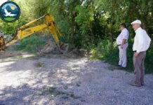 Чүйдө мыйзамсыз орнотулган канализациялык түтүктөр демонтаждалды