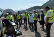 Акылбек Жапаров уран калдыктарын сактоочу жайларга барды