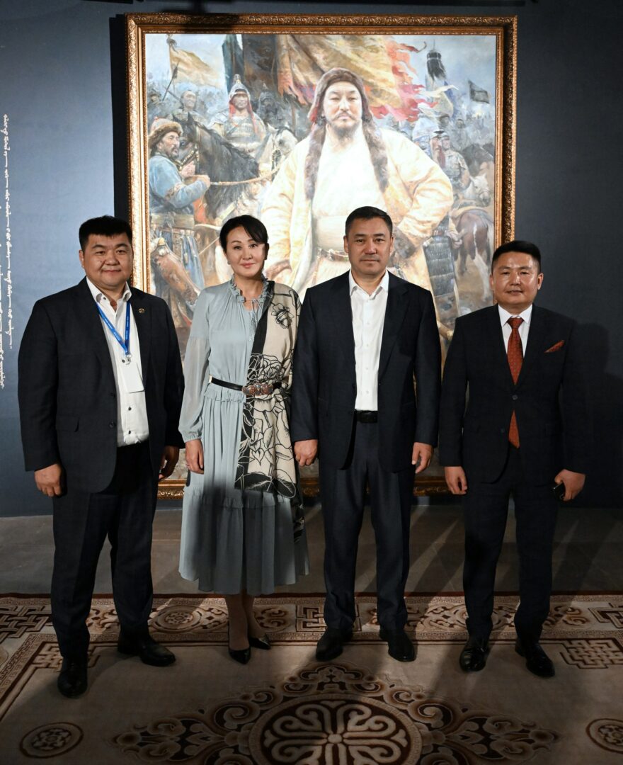 a3da69dc c354 44a2 bf0c a5819cb85c5b Садыр Жапаров вместе с супругой посетили музей «Чингисхан» в Улан-Баторе - фото