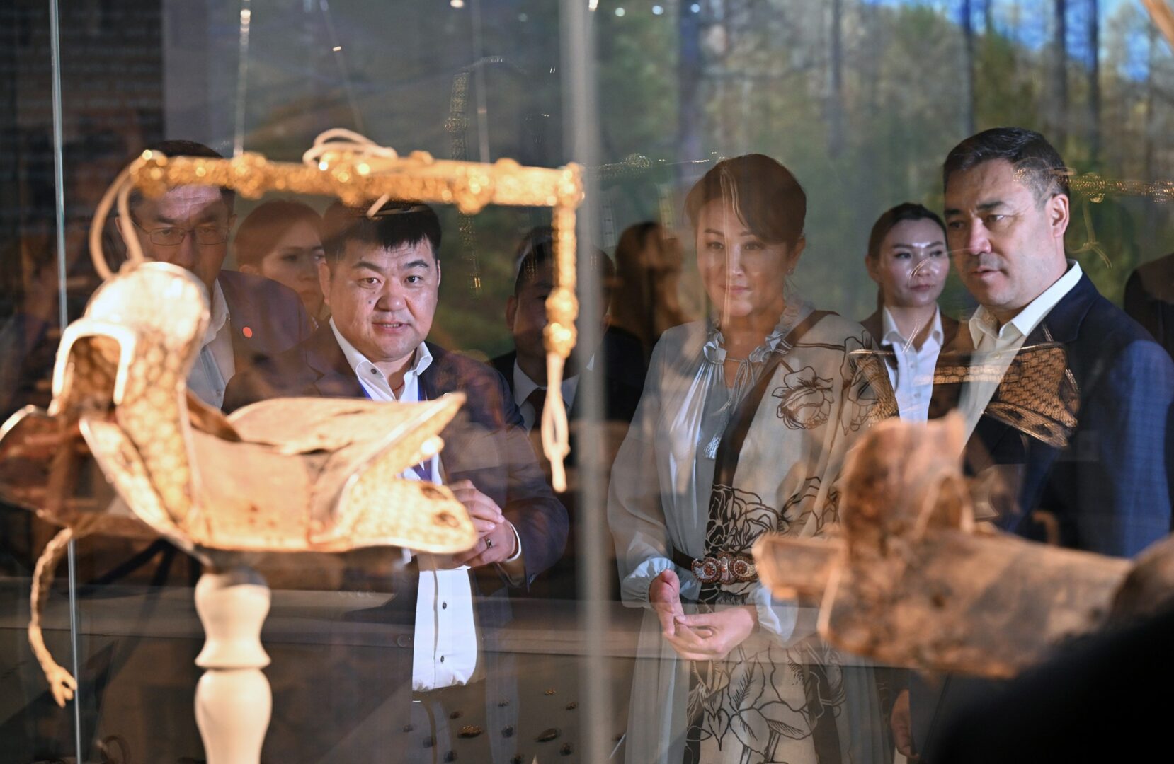 f973db05 7742 4ee3 bb32 5fb97dbd52f5 Садыр Жапаров вместе с супругой посетили музей «Чингисхан» в Улан-Баторе - фото