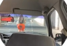 Таксист в Бишкеке намеренно сбил велосипедиста и скрылся