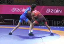 Кыргызстанец Абдуллазиз Моминов стал чемпионом Азии по греко-римской борьбе