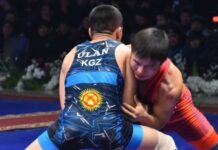 Кыргызстанец завоевал бронзу на чемпионате мира по борьбе