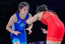 Калмира Билимбек кызы күрөш боюнча дүйнө чемпионатында коло медалга татыды