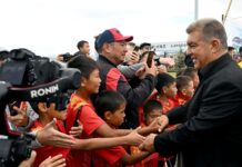 30-августта Бишкектин борборунда футболдук беттешке байланыштуу көчөлөр жабылат