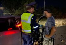 На Иссык-Куле за выходные дни поймали 25 пьяных водителей