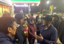 Сел жүргөн Түп районуна ӨКМ министри барды