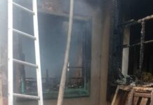 Новопавловкада турак үйдөн өрт чыкты