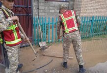 Тоңдогу Көк-Мойнок-1 айылында 30 турак үйдүн короо-жайларын сел суулары каптады