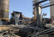 Обрушение надземного перехода в Оше. Все демонтируют и сделают заново