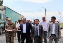 Ситуация на границе. Представители ЕЭК посетили КПП «Ак-Тилек Автодорожный»