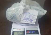 Жалал-Абадда 633 миң сомдон ашык суммага бааланган “гашиш” аныкталып, алынды