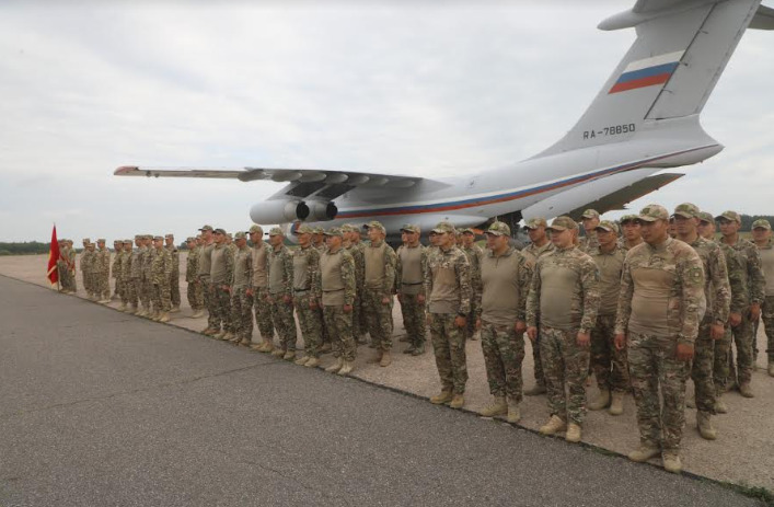 44 2 Военнослужащие Кыргызстана прибыли в Беларусь на учения ОДКБ