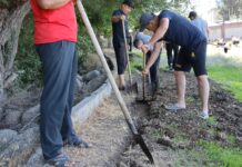 Таластын тартип сакчылары “Динамо” спорттук комплексинде ишембилик өткөрүштү