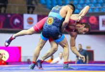 Кыргызстандык балбан дүйнө чемпионатында коло медаль тагынды