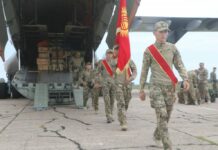 Военнослужащие Кыргызстана прибыли в Беларусь на учения ОДКБ