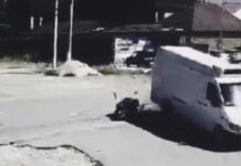 На Иссык-Куле разбился мотоциклист — видео