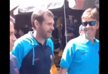 Футболистов «Барселоны» привезли на Ошский рынок — видео