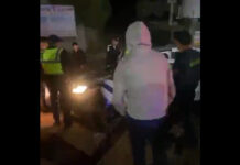 В Чолпон-Ате произошла авария с участием патрульной машины