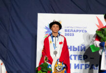 Мушкер Зафарбек Камилов күмүш медаль тагынды