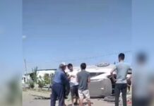 Баткенде Коргоо министрлигинин кызматкери жол кырсыгына кабылды