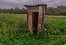 В Оше девушка родила в уличном туалете, младенец погиб