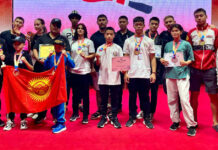 Кыргызстандык тайбоксчулар Азия чемпионатында 18 медаль жеңди