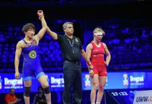 Айсулуу Тыныбекова вышла в финал чемпионата мира и завоевала путевку на Олимпиаду в Париже