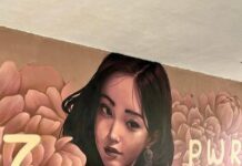 Посвященный правам женщин мурал появился в Бишкеке