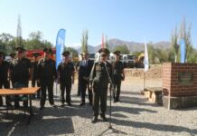 Садыр Жапаров дал задание. В войсковой части в Кой-Таше начали строить детсад