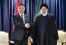 Президент Садыр Жапаров встретился с Президентом Ирана Сейедом Эбрахимом Раиси