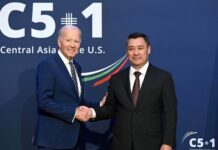 Президент Садыр Жапаров принял участие в первом Саммите «Центральная Азия и США»