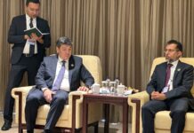 Бакыт Торобаев провел переговоры с министром энергетики и инфраструктуры ОАЭ в Пекине