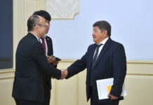 Глава кабмина принял замминистра финансов Японии Масато Канда