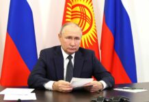 Путин: Садыр Жапаров много делает для сохранения позиций русского языка в КР